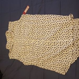 NWT Merona sleeveless button up